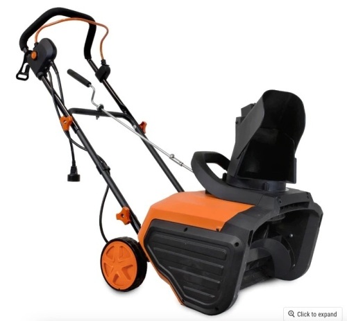 WEN 5664 Snow Blaster 13.5-Amp 18-Inch Electric Snow Thrower - Lot 241