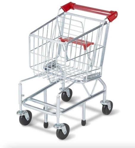 Melissa & Doug Toy Shopping Cart With Sturdy Metal Frame - Lot 317
