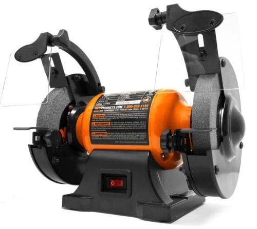 WEN BG4260 2.1-Amp 6-Inch Single Speed Bench Grinder - Lot 327