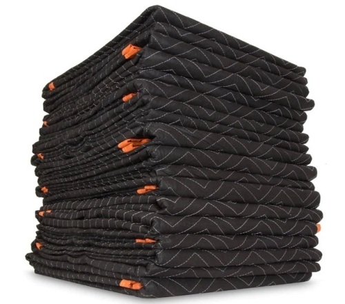 WEN 272406 72-Inch by 40-Inch Heavy Duty Padded Moving Blankets, 6-Pack - Lot 345aa