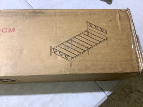 twin bed frame - Lot 351