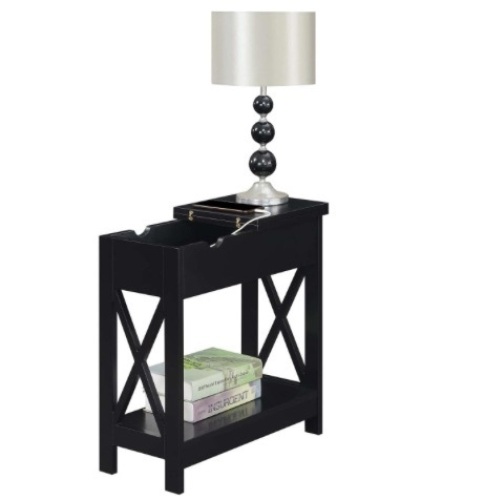 Convenience Concepts Oxford Flip Top End Table  - Lot 291