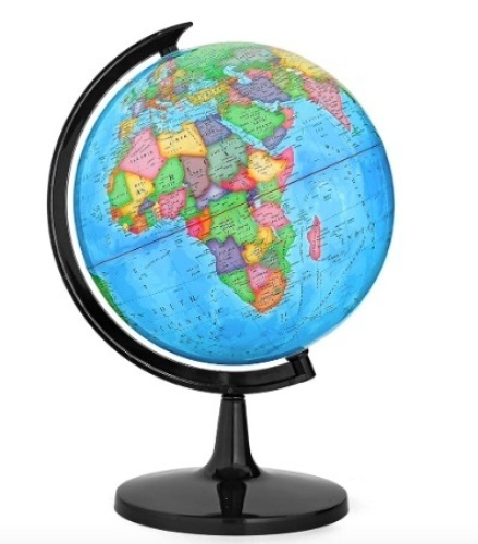 World Globe for Kids, Educational Globe with Stand  - Lot 387