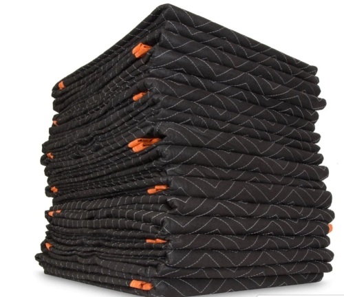 WEN 272812 72-Inch by 80-Inch Heavy Duty Padded Moving Blankets, 12-Pack - Lot 413
