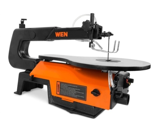 WEN 3922 16-inch Variable Speed Scroll Saw with Easy-Access Blade Changes - Lot 419