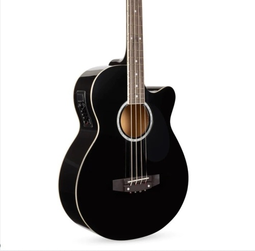 Acoustic Electric Bass Guitar w/ Equalizer, Truss Rod $169.99 - Lot 469