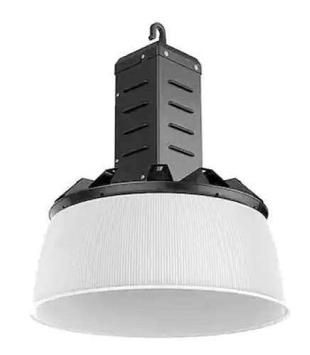 16 in. Black Integrated LED Dimmable High Bay Light at 30000 Lumens, 5000K Daylight  - Lot 605