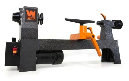 WEN LA3421 3.2-Amp 8-Inch by 13-Inch Variable Speed Mini Benchtop Wood Lathe $209.87 - Lot 421