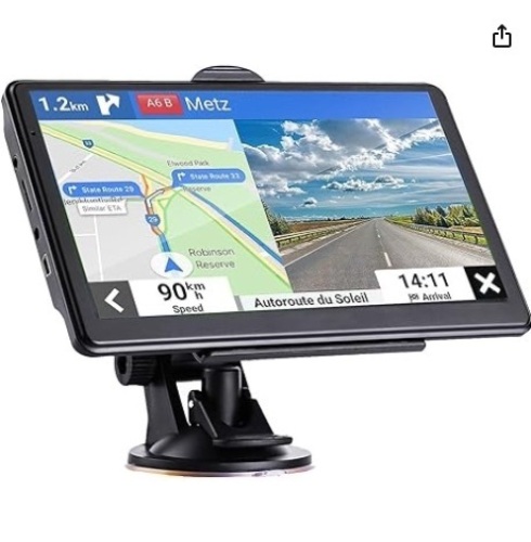 GPS Navigation for Car Truck Drivers GPS Navigator with 7 inch, - Lot 399