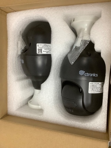 Ctronics Lightbulb Security Cameras 2 Pack - Lot 604