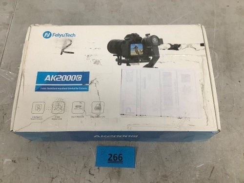 FeiyuTech AK2000G 3-Axis Stabilized Handheld Gimbal for Camera - Lot 266