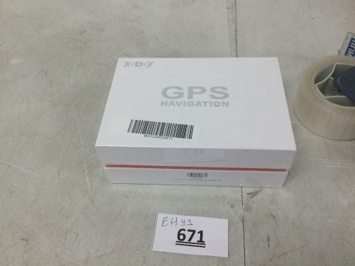 GPS Navigation - Lot 671