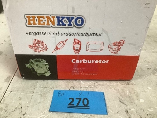 HenKyo Carburetor (Unknown Vehicle) - Lot 270
