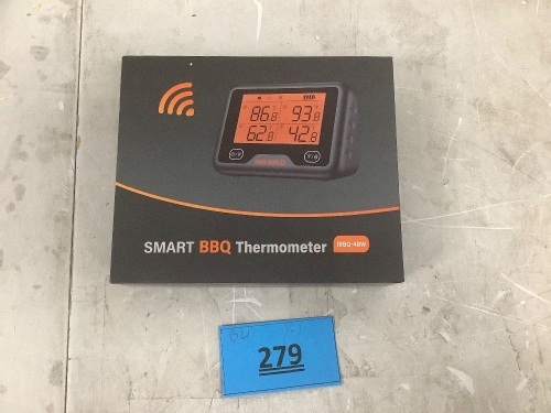 INKBIRD Smart BBQ Thermometer IBBQ-4bw - Lot 279