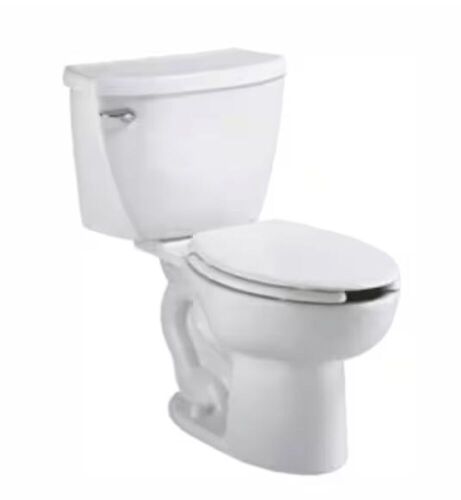 American Standard Cadet FloWise Tall Height Pressure-Assisted 2-piece 1.1 GPF Elongated Toilet in White, Seat Not Included  - Lot 55