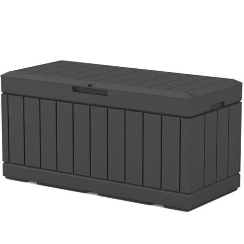 Patiowell 90 Gallon Heavy Duty Plastic Deck Box  - Lot 108