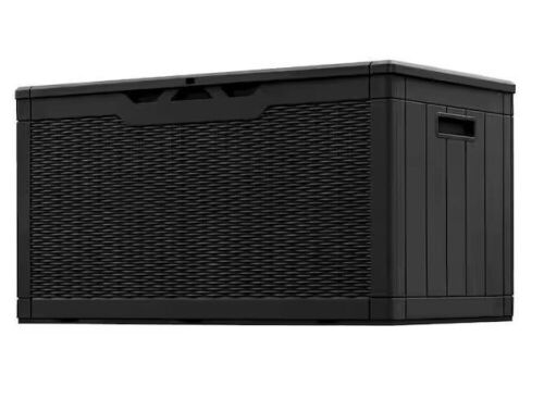 100 Gal. Fusion Style Resin Deck Box  - Lot 332
