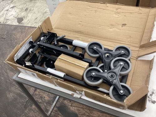 VEVOR Stair Climbing Cart 375 lbs. Foldable Hand Truck with Backup Wheels - Lot 528