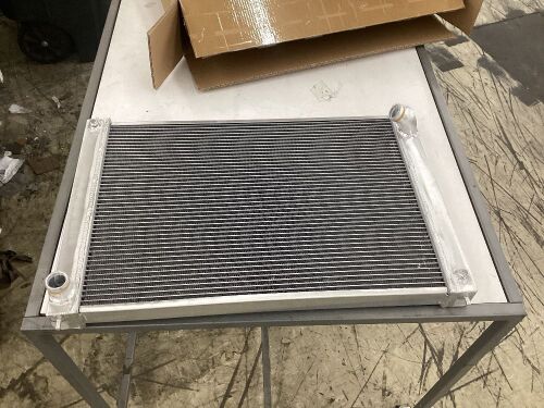 Aluminum Radiator, Unknown Fit  - Lot 582