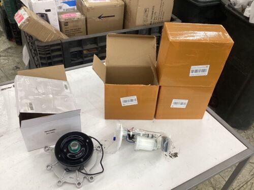 Lot of (3) Fuel Pumps & (1) BOXI Water Pump  - Lot 746