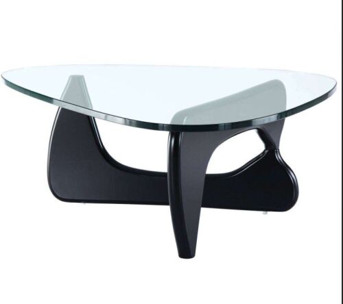 Triangle Glass Top Coffee Table  - Lot 106