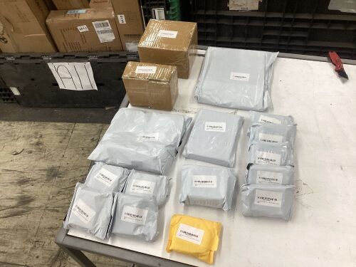 Lot of Sublimation Supplies - Metal Business Cards, Ornaments, Coasters, Magnets, Mugs, Puzzles, Pillowcase, & Heat Tape  - Lot 581