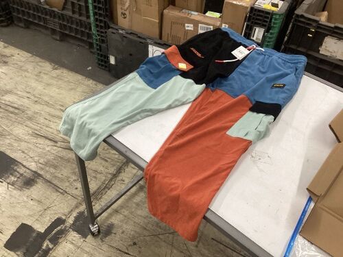 Aelfric Eden Patchwork Color Block Corduroy Pants, XXL  - Lot 390