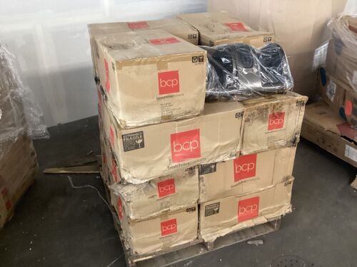 Lot of (16) Therapeutic Foot Massager w/ High Intensity Rollers, Remote, 3 Modes - Boxes Have Been Wet, Uninspected - Lot 678