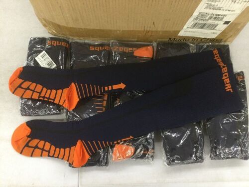 Lot of (10) Squeeze Gear Compression Socks, 4XL - Lot 100B