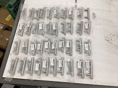 Lot of (40) Gobrico 4" Satin Nickel Cabinet Pulls  - Lot 499