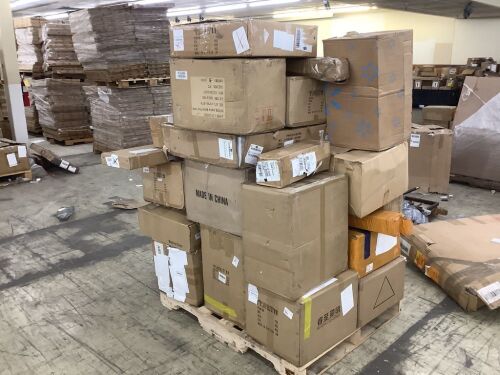 Pallet of Return Items, Open Box, Uninspected - Will Contain Salvage - Lot 105
