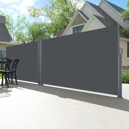 PATISOL 276"x71" Retractable Double Side Awning - Lot 477