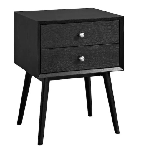 Modway Dispatch Black Nightstand - Lot 88