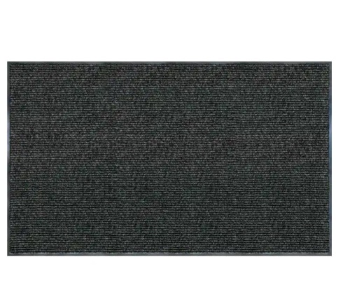 TrafficMaster Enviroback Charcoal 60 in. x 36 in. Recycled Rubber/Thermoplastic Rib Door Mat - Lot 650