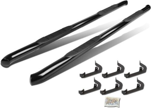DNA MOTORING Stainless Steel 3" Side Step Nerf Bar Running Board for 07-18 Silverado/Sierra 1500 Crew Cab  - Lot 118