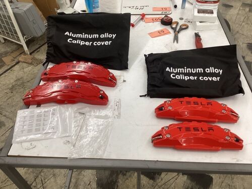Aluminum Alloy Caliper Covers, 4 Pc  - Lot 208