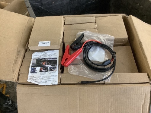 Lot of (50) Car Battery Charging Cable for Sungzu/Sade Portable Power Station  - Lot 222