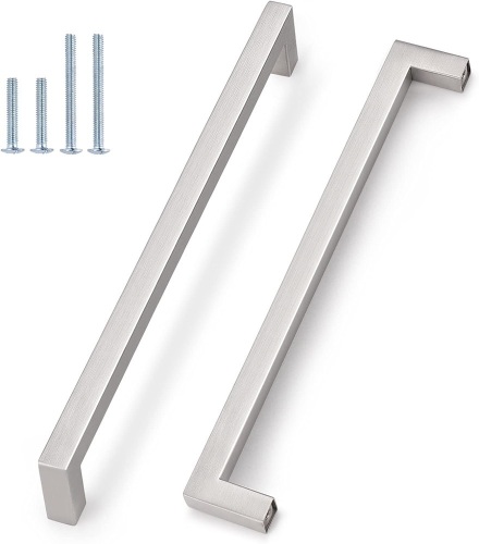 Lot of (2) Probrico 10" Stainless Steel Cabinet Handles Brushed Nickel, 50 Pack  - Lot 283