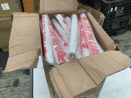 Large Lot of Foam LED Cheering Sticks  - Lot 710