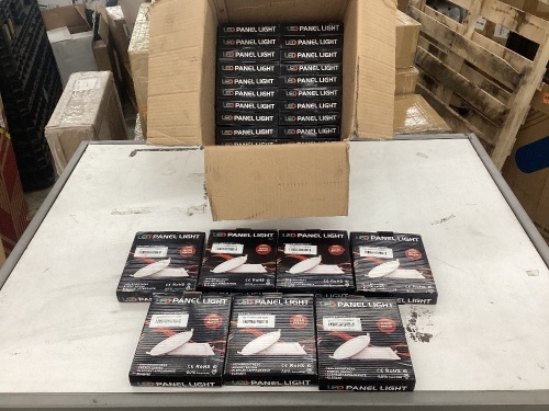Lot of (27) LED Panel Lights  - Lot 13