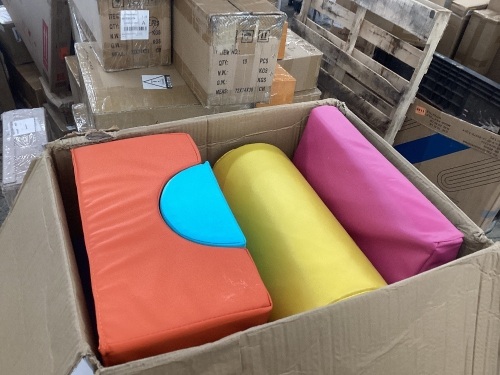 Foam Climbing Blocks, 6 Piece  - Lot 720