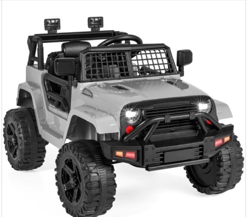 12V Kids Ride-On Truck Car w/ Parent Remote Control, Spring Suspension - Lot 105