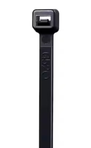 24 in. Heavy-Duty Cable Tie, Black UV (15-Pack) - Lot 216