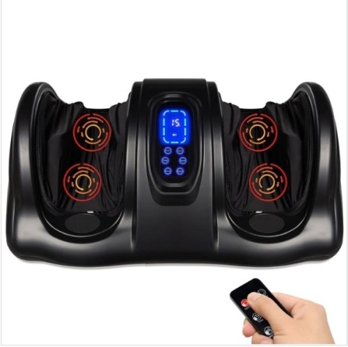 Therapeutic Foot Massager w/ High Intensity Rollers, Remote, 3 Modes - Lot 110