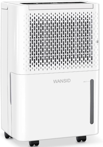 WANSID 2000 Sq.Ft Dehumidifiers with Auto Drain or Manual Drainage,Intelligent Humidity Control, Water Full Auto Shut Off Function for Home,Basements,Bedroom,Bathroom  - Lot 782