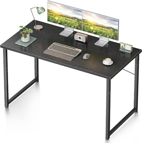 Coleshome 47 Inch Computer Desk, Modern Simple Style Desk for Home Office, Study Student Writing Desk,Vintage - Lot 799