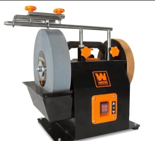 WEN BG4270T 10-Inch Two-Direction Water Cooled Wet/Dry Sharpening System $141.62 - Lot 365