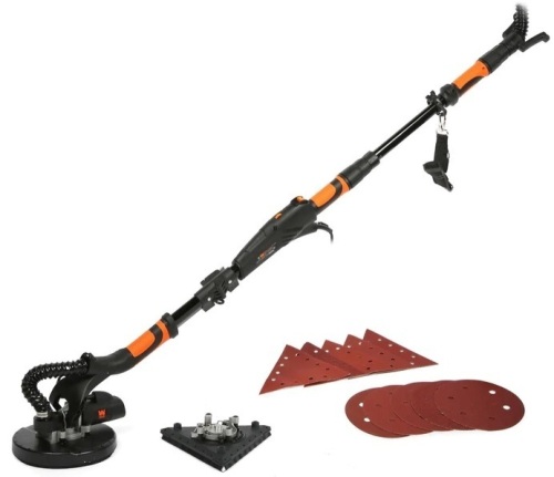 WEN DW5084 5-Amp 2-in-1 Variable Speed Dual-Head Drywall Sander with 15-Foot Dust Hose $154.38 - Lot 368