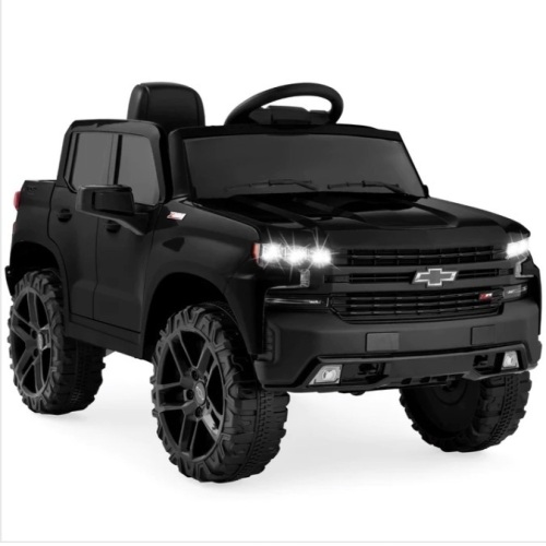 12V Licensed Chevrolet Silverado Ride On Truck w/ Parent Remote Control $379.99 - Lot 426