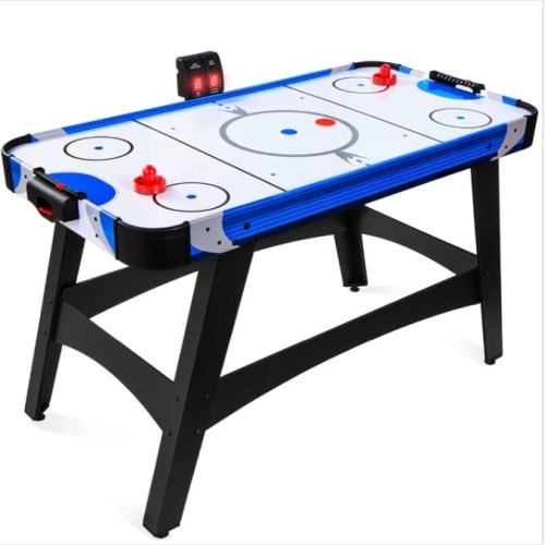 Air Hockey Table w/ 2 Pucks, 2 Paddles, LED Score Board - 58in $209.99 - Lot 430